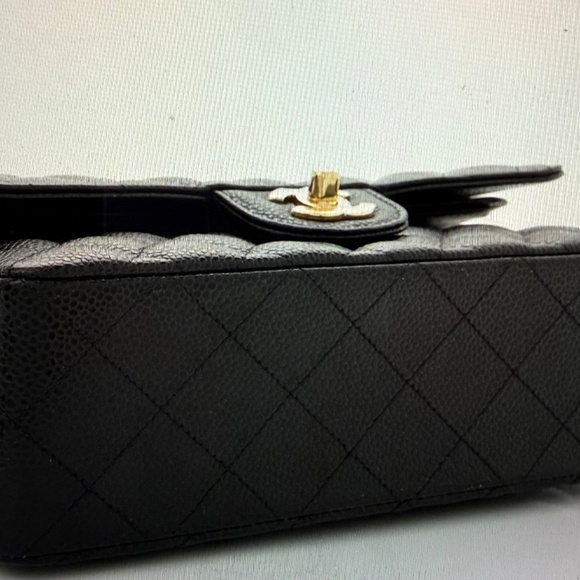 Chanel Cavier Quilted Double Flap black - Picture 3 of 7